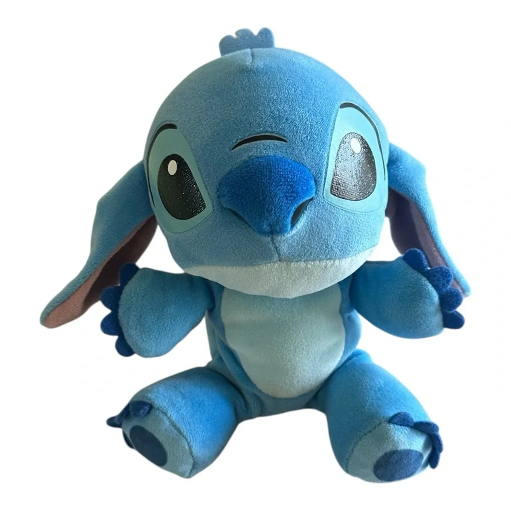 Ty Vibrant Blue and White Plush Toy